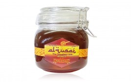Al Qusai Natural Honey   Glass Jar  1 kilogram